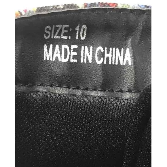 Marvel All Super Heroes Comic Print Combat Boots 10 - Picture 5 of 8